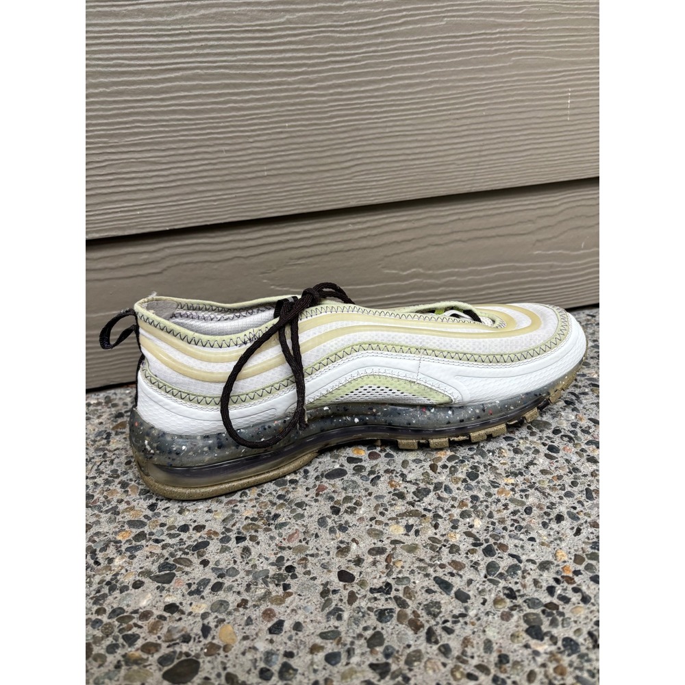 Nike Air Max Terrascape 97 White Vivid Green DJ5019-002 Men's Size‎ 12 - Picture 2 of 10